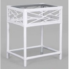 Chippendale Side Table - White