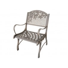 Cast Iron Chair - leaves